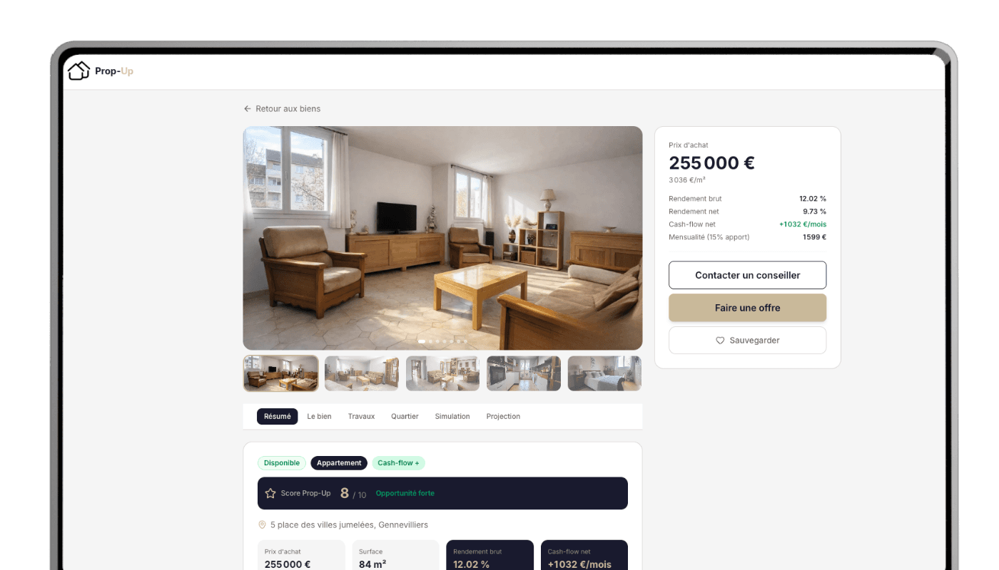 Application Prop-Up