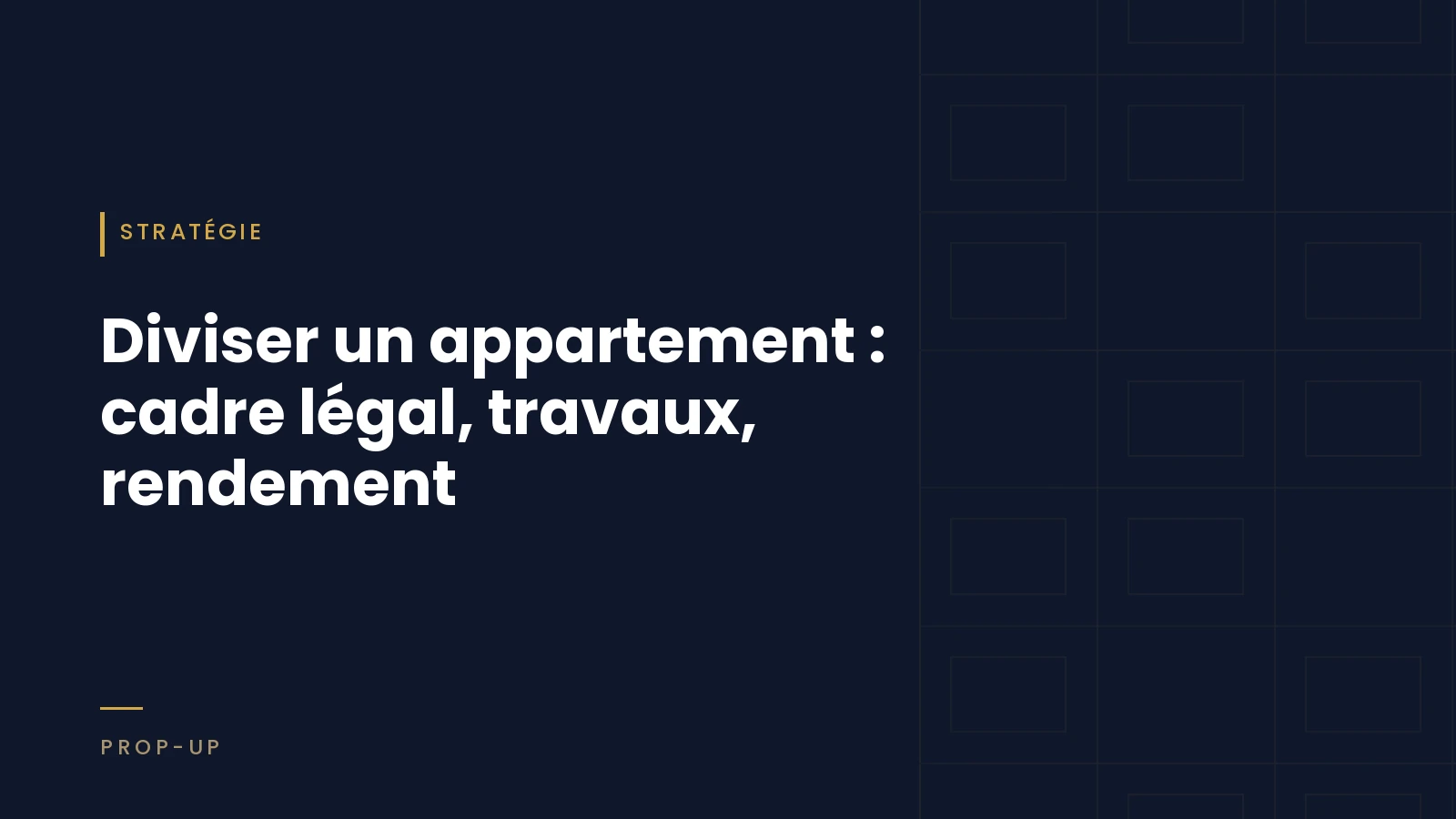 Couverture de l'article, catégorie Stratégie, sur fond bleu nuit
