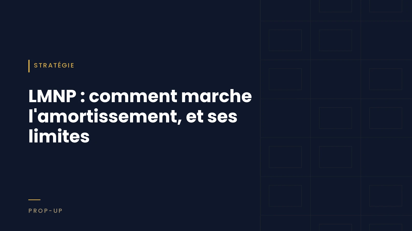 Couverture de l'article, catégorie Stratégie, sur fond bleu nuit
