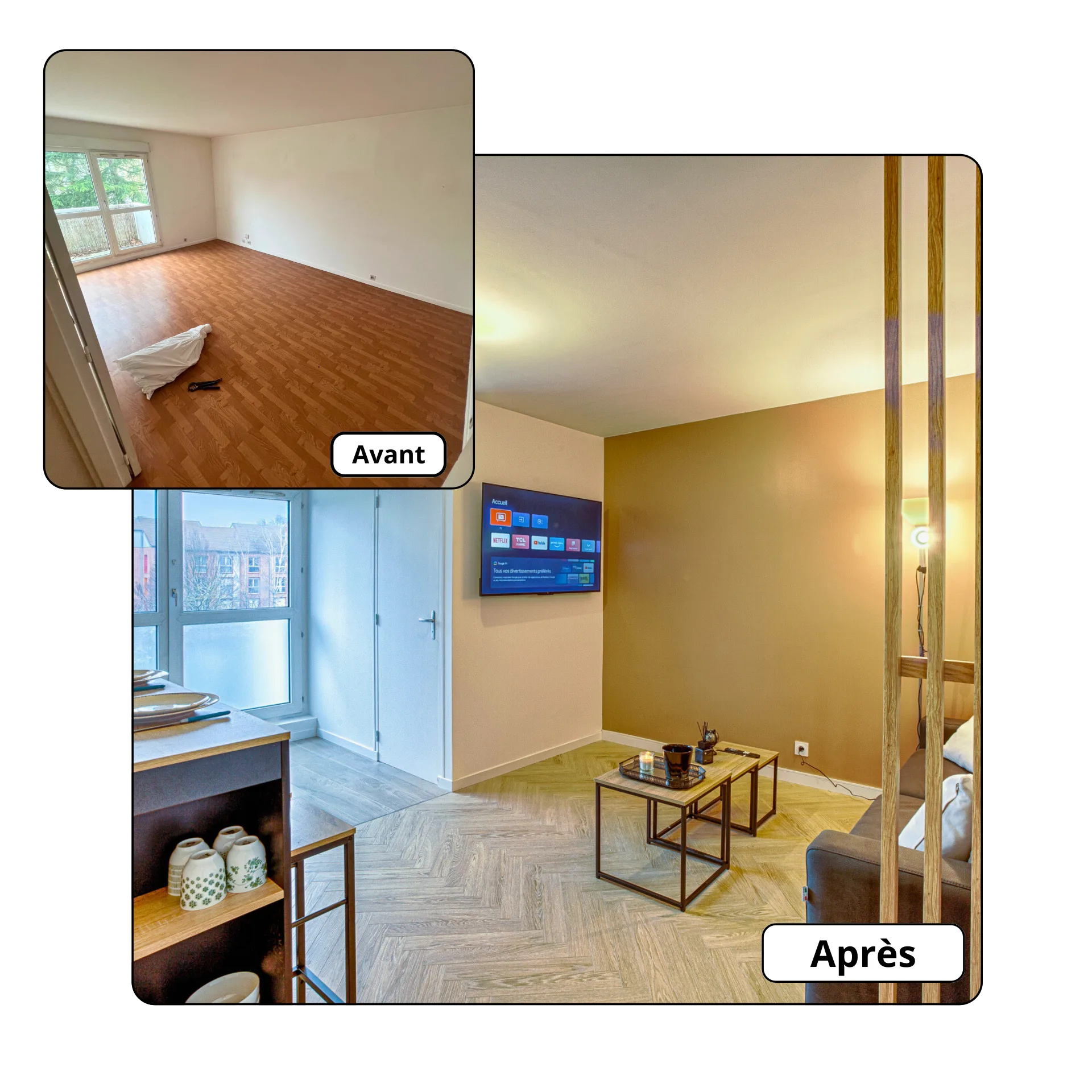 Avant / Apres travaux